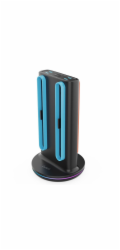 IPEGA SW2051 Charging dock pro Nintendo Switch 2 Joy-con with RGB, černá
