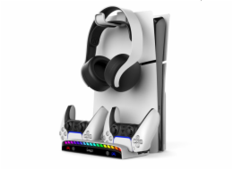IPEGA PlayStation 5 Slim/PS5 Pro, Dualsense, Pulse 3D wall mounted dock IPEGA PlayStation 5 Slim/PS5 Pro, Dualsense, Pulse 3D wall mounted dock