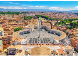 Castor 500dílné puzzle s výhledem na Vatikán