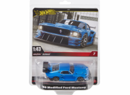 Hot Wheels Prémiové vozidlo Upravený Ford Mustang v měřítku 1:43 Hot Wheels Prémiové vozidlo Upravený Ford Mustang v měřítku 1:43