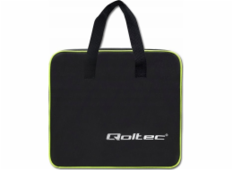 Qoltec Mobilní nabíječka pro elektromobil EV s regulací 2v1 Type2 | 11kW | 3 fáze | CEE 5PIN | LCD | Přenosný | Wallbox | 5m