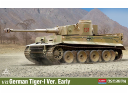 Academy Plastikový model tanku Tiger 1, raná verze 1/72
