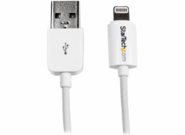 StarTech Kabel USB-A na Lightning 1m bílý (USBLT1MW)