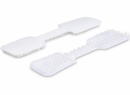 StarTech Organizér CABLE-TAG-HLWH Univerzální označovače kabelů, bílé 100 ks.