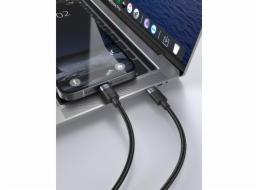 Kabel iPEAX 90010101 USB-C/USB-C 1m Black