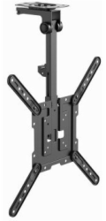 Gembird CM-55ST-01 Stropní držák pro TV s plným pohybem, 23" - 55", černý