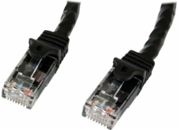 Startech 1m CAT6 Ethernet Cable, 10 Gigabit Snagless RJ45 650MHz 100W PoE Patch Cord, CAT 6 10GbE UTP Network Cable w/Strain Relief, Black, Wiring is UL Certified/TIA - Category 6 - 24AWG (N6PATC1MBK)