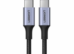 UGREEN Kabel US316 70428 USB-C - USB-C PD QC FCP 100W 5A 480Mb/s 1,5 m - šedý