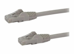 StarTech.com 10m CAT6 Ethernet Cable, 10 Gigabit Snagless RJ45 650MHz 100W PoE Patch Cord, CAT 6 10GbE UTP Network Cable w/Strain Relief, Grey, Wiring is UL Certified/TIA - Category 6 - 24AWG (N6PATC1