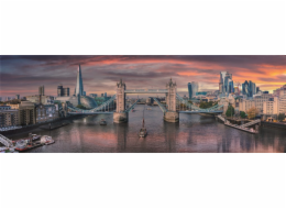 Clementoni - Puzzle 1000 Panorama Přes řeku Temži