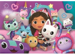 Clementoni - Puzzle 60 Gábinin kouzelný domek