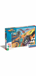 Clementoni - Puzzle 104 Hot Wheels