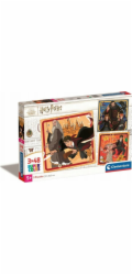 Clementoni - Puzzle 3x48 Square Harry Potter