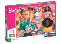 Clementoni - Puzzle 104 Barbie