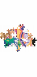 Clementoni - Puzzle 104 Barbie