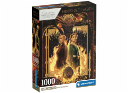 Clementoni - Puzzle 1000 Hra o trůny Rhaenyra