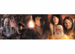 Clementoni - Puzzle 1000 Panorama Pán prstenů