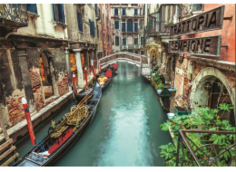 Clementoni - Puzzle 1000 Benátský kanál