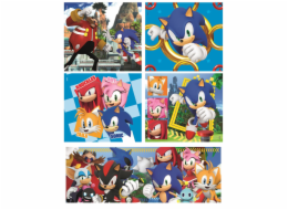 Clementoni - Puzzle 10v1 Sonic the Hedgehog