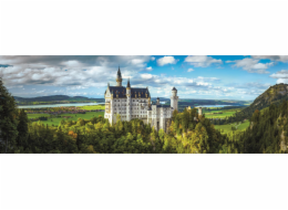 Clementoni - Puzzle 1000 Panorama Zámek Neuschwanstein