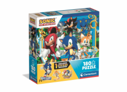 Clementoni - Puzzle 180 Sonic the Hedgehog 4