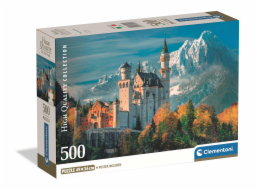 Clementoni - Puzzle 500 Zámek Neuschwanstein