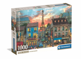 Clementoni - Puzzle 1000 Ulice Paříže