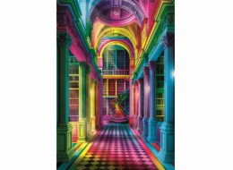 Clementoni - Puzzle 1000 Colorboom Atheneum