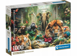 Clementoni - Puzzle 1000 Tajemná džungle