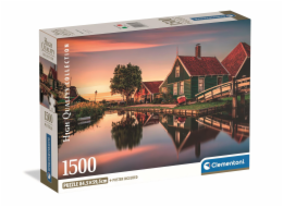 Clementoni - Puzzle 1500 Zaanse Schans