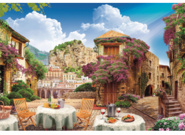 Clementoni - Puzzle 1500 Italské scenérie
