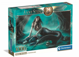 Clementoni - Puzzle 1000 Anne Stokes Sirénina píseň