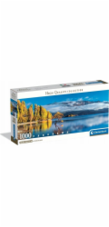 Clementoni - Puzzle 1000 Panorama Zlaté odrazy Wanaky