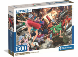 Clementoni - Puzzle 1500 Lupin III