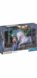 Clementoni - Puzzle 1500 Anne Stokes Modrý zvonkový les