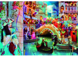 Clementoni - Puzzle 1000 Karnevalový měsíc