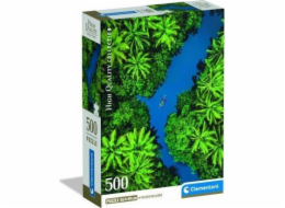 Clementoni - Puzzle 500 Tropický pohled z výšky