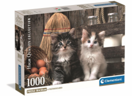 Clementoni - Puzzle 1000 Roztomilá koťata