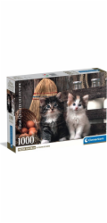 Clementoni - Puzzle 1000 Roztomilá koťata