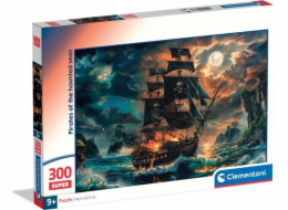Clementoni - Puzzle 300 Piráti z prokletých moří