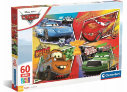 Clementoni - Puzzle 60 Maxi Auta