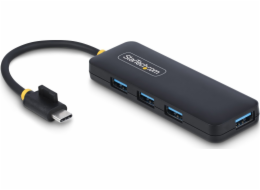 StarTech.com 4-Port USB-C Hub, 5Gbps, USB-C to 4x USB-A, Bus Powered - Rozbocovac - 4 x USB 3.2 Gen 1 - desktop