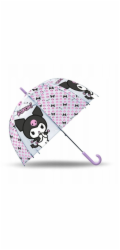 Kids Euroswan Ruční průhledný deštník Kuromi