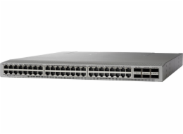Cisco Nexus 93180YC-FX3 - Přepínač - L3 - řízený - 48 x 1/10/25 Gigabit SFP+ + 6 x 40/100 Gigabit QSFP28 - Lze montovat do rozvaděče