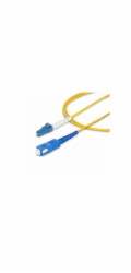 Startech 1m (3.3ft) LC to SC (UPC) OS2 Single Mode Simplex Fiber Optic Cable, 9/125?m, Laser Optimized, 40G/100G, Bend Insensitive, Low Insertion Loss - LSZH Fiber Patch Cord (SPSMLCSC-OS2-1M) - Patch