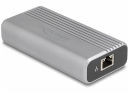 Delock - Sítový adaptér - USB4 / Thunderbolt 4 - 1/2.5/5/10GBase-T - stríbrná, antracit