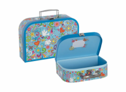 Goki Sada dětských kufříků Láska a Mír 2 ks Goki Sada dětských kufříků Láska a Mír 2 ks