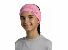 Buff Merino Lightweight Jr Solid Dětský nákrčník z merino vlny Růžový