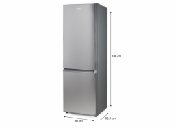 Lednice kombinovaná s mrazákem dole -  DOMO DO91336C 