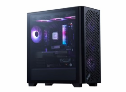ADATA XPG case VALOR AIR PRO, ATX, Průhledná bočnice, 4x 120mm ARGB Fan, Černá
